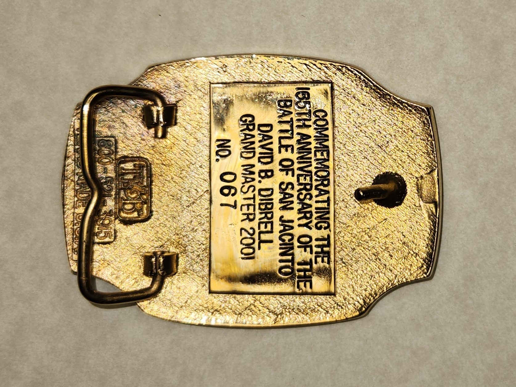 [Buckle Pic Missing] (Click here)